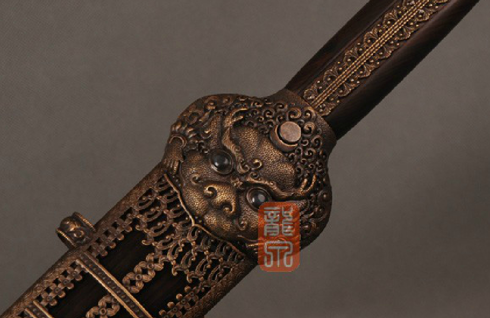 Top-Grade-Chinese-Sword-Ming-Dynasty-Sword-Ming-Yong-Le-Emperor-Drive-Makes-Sword-Folded-Steel