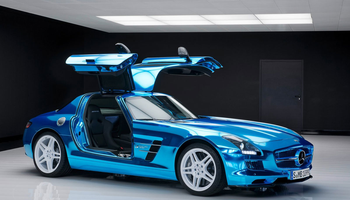 Mercedes-Benz SLS AMG Electric Drive - Worlds Most Powerful Electric Car