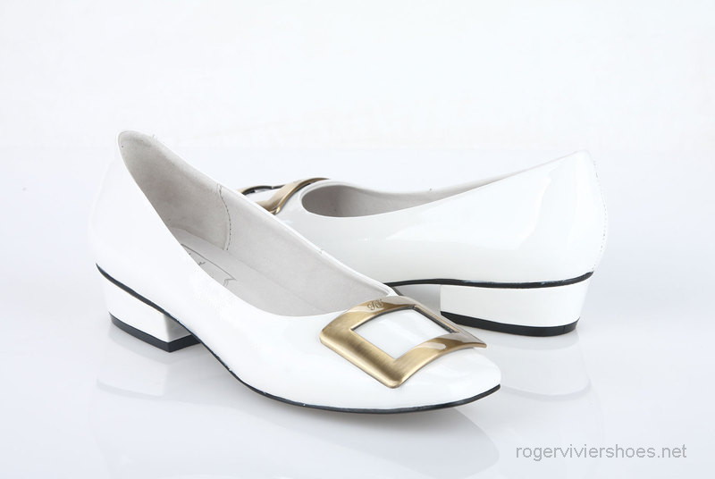 Roger-Vivier-Women-Flat-Dress-Shoes-White-RV021-4679_1