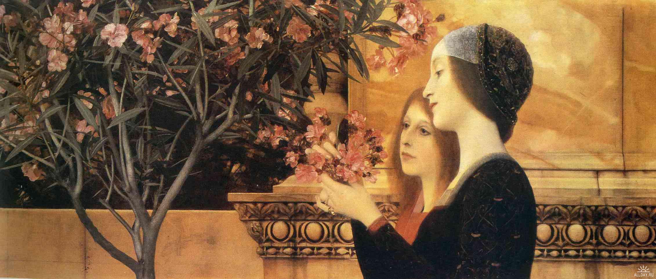 two-girls-with-an-oleander