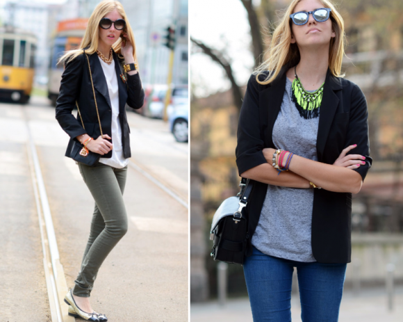 how-to-wear-a-blazer-style-lena-penteado-jeans-and-tee