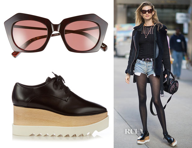 behati-prinsloos-elizabeth-and-james-bond-sunglasses-stella-mccartney-elyse-lace-up-platform-shoes