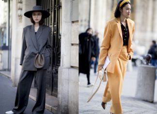 Како модерните жени носат одела со пантолони