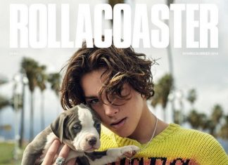 Парис, синот на Пирс Броснан стана модел!