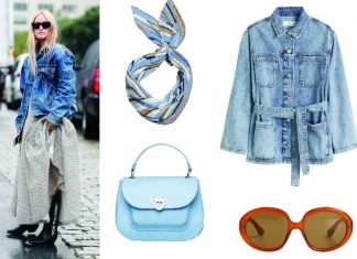 Омилена комбинација – џинс јакна и фустан!